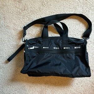 LeSportSac Black Duffel Bag